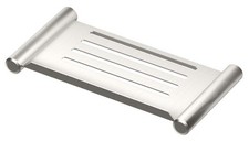 Gatco 1467 Elegant 10" Stainless Steel Bathroom Shelf - Brushed