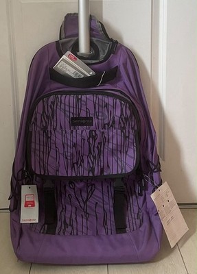 NEU mit Etikett Samsonite Offtread 17,3'' Laptop Rollrucksack 35L Kabinentasche violett