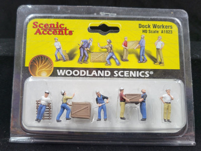 Woodland Scenics Depot Workers & Accessories - HO Scale
