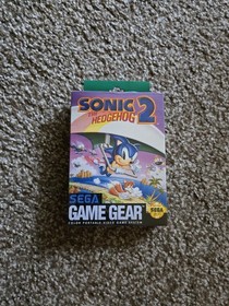 Sonic the Hedgehog 2 (Sega Game Gear, 1992) Complete CIB 1st Print Made in Japan