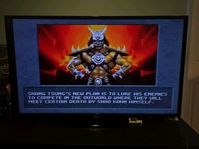 SEGA GENESIS 32X MORTAL KOMBAT 2 COMPLETE IN BOX CIB RARE AUTHENTIC 