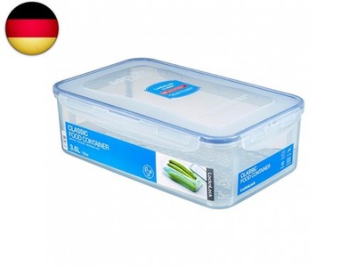 LocknLock PP Classic Vorratsdose mit Ablaufgitter | 3,6L | 30,1 x 18,8 x 9,4 cm