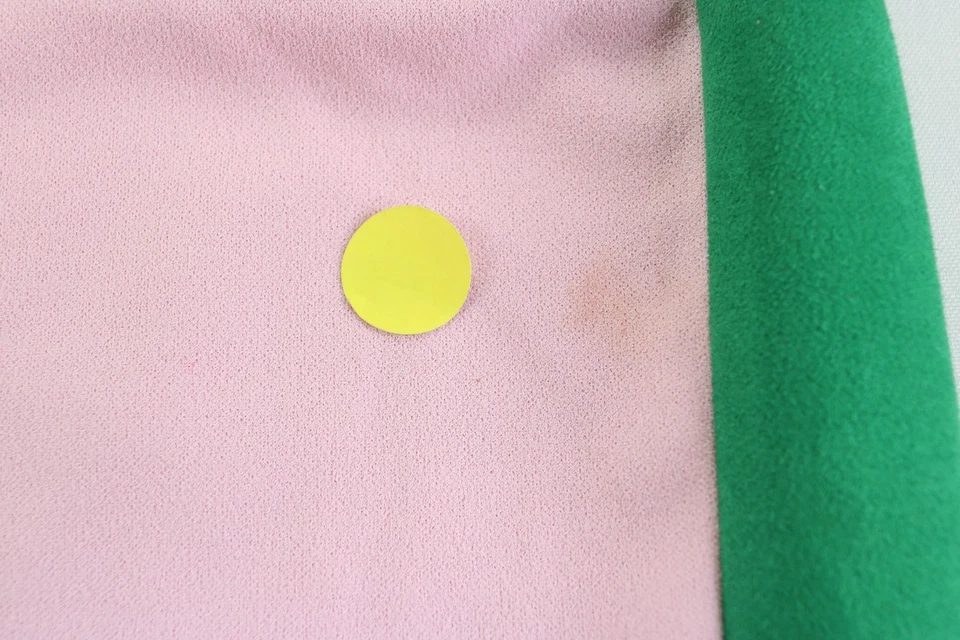 Vestido para mujer Kasper Ellen cuello redondo a rayas laterales (rosa/verde, X-pequeño) Foto 3 de 4