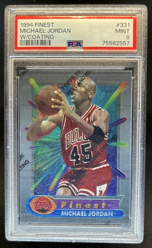 1994-95 Topps Finest Michael Jordan #331 Bulls PSA 9