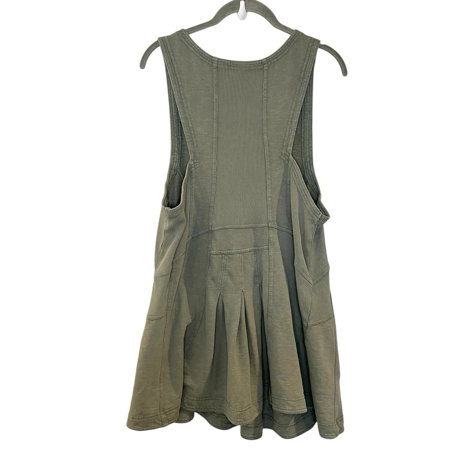 Daily Practice by Anthropologie Size S Practice Squad Mini Dress in Olive Green - Image 4 of 4