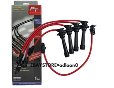 PROTEC 7mm Ignition Leads For Toyota Corolla Trueno AE101 AE111 4AGE 20V Black