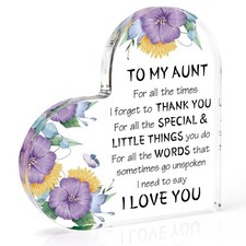 Aunt Gifts, Mothers Day Gift for Auntie from Nephew Niece, Birthday Christmas...