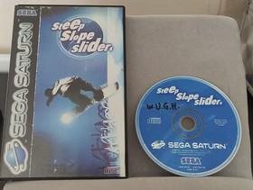 Steep Slope Sliders UK Sega Saturn Video Game Boxed With Instructions