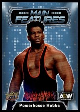 2022 Upper Deck AEW Powerhouse Hobbs #MF-21 Main Features