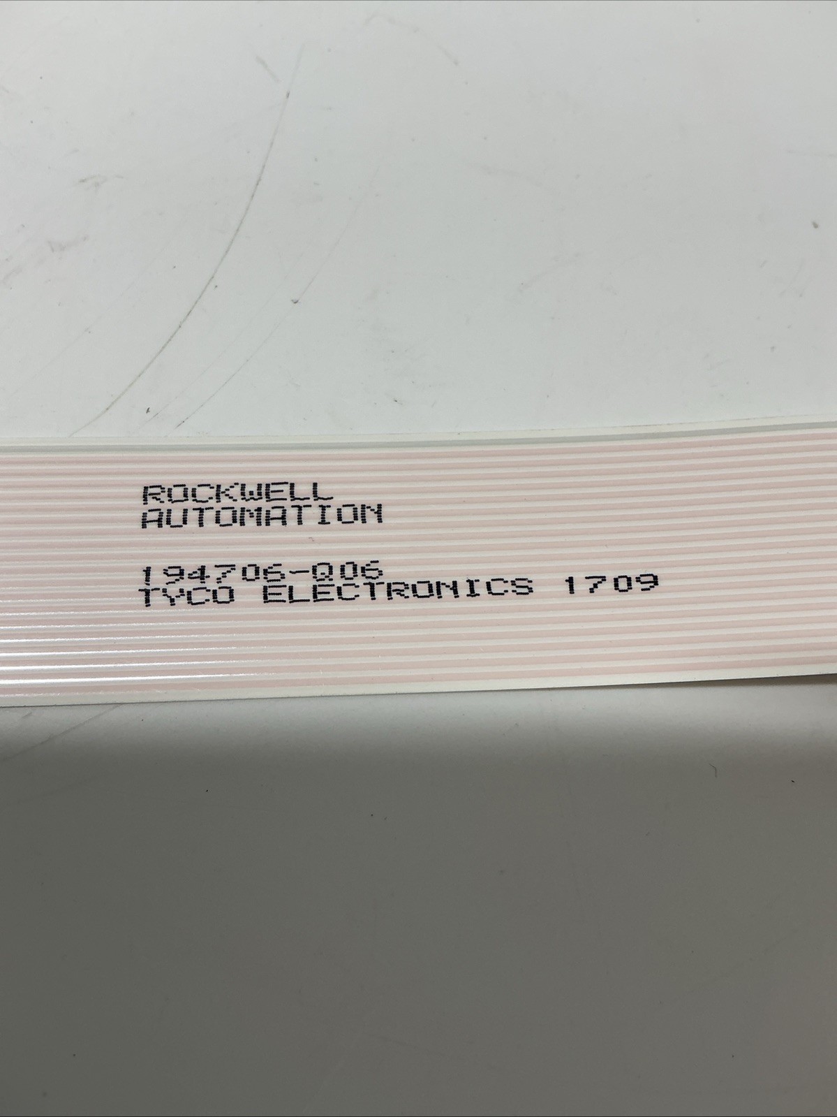 Rockwell Automation 194706-Q06 Networking Ribbon Cable. AC-031