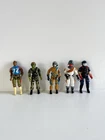 Gi Joe Action figures Lot of (5) 3.75 in Hasbro Cobra ARAH 80’s 90’s Lot of 5
