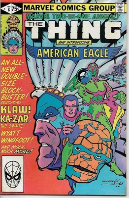 Marvel Two-in-One Annual #6 - Marvel Comics - 1981
