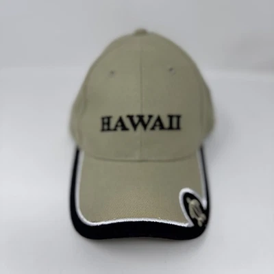 Surfware Hawaiian Classics Hat Cap Strap Back Mens One Size Beige Hawaii Beach - Image 1 of 4