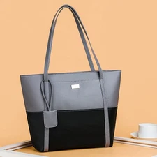 Women's Handbag Soft Tote Shoulder Bag Large Capacity Handbag Leather Bag