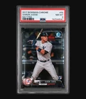PSA 8 2017 Bowman Chrome Aaron Judge Batting Rookie Card Yankees