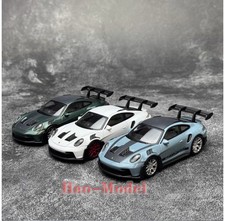 NOREV 1/43 PORSCHE 911 992 GT3 RS 2022 Aolly Diecast Model Car Display adult Toy