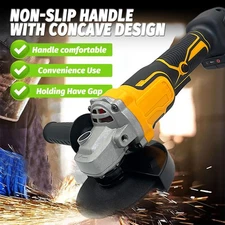 20V Cordless Angle Grinder,115MM Disc,Fast Charge for Outdoor Repairs
