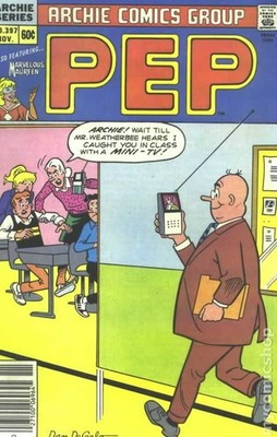Pep Comics #397 FN 1984 Stock Image