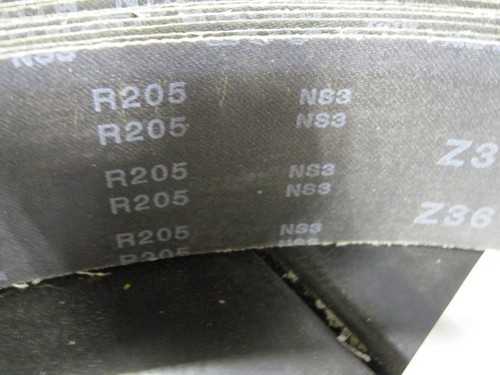 3 Zoll x 90 Zoll Schleifbänder R205 36er Körnung Zirkonia 10er Pack - Bild 3 von 4