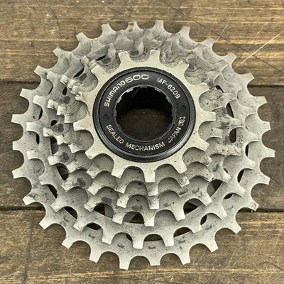 シマノ　カイエイ60 Vintage Shimano 600 MF-6208 6-Speed Freewheel 28t Sealed Mechanism