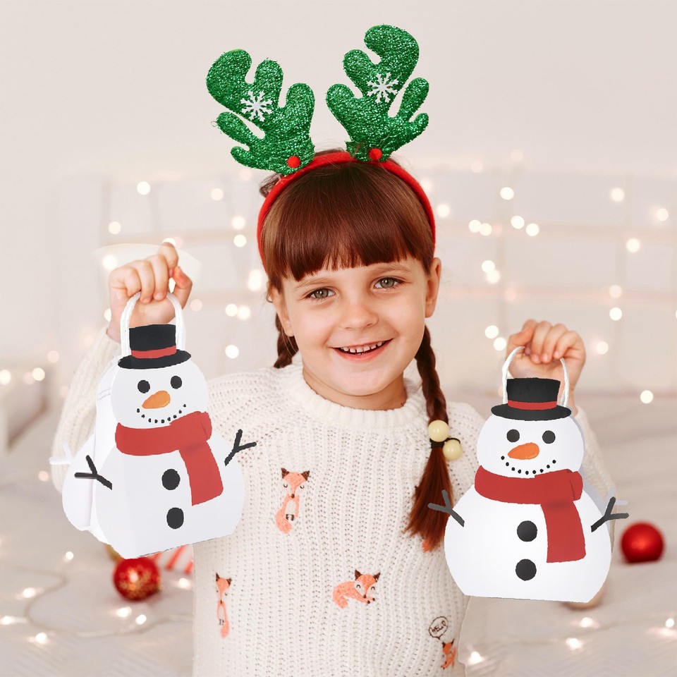 12 Schneemann-Gummienten – Niedliche Winter-Deko Mit Rotem Schal & Zylinder, Perfekt Für Weihnachtsfeiern