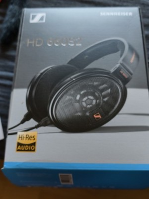 Sennheiser HD 660S2 Ohrumschließende Over-Ear Kopfhörer Schwarz 3,5/6,35mm