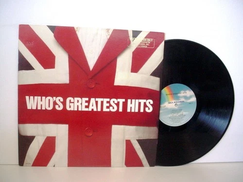 THE WHO Who’s Greatest Hits Original PROMO LP 1983 (MCA MCA-5408) Promotional