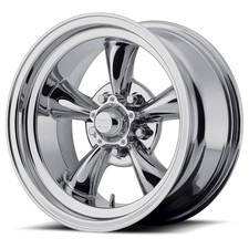 American Racing Vintage Vn605 Torq Thrust D 15x10 5x5 Chrome Wheel 15 -44mm