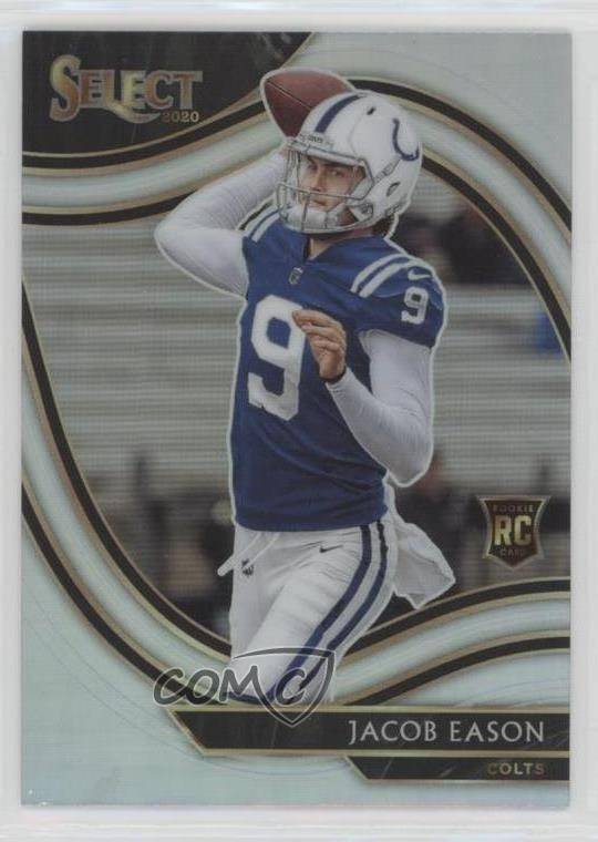 2020 Panini Select Field Level Silver Prizm Jacob Eason #348 7m3