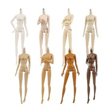 High Quality Replacement 1/6 Movable Jointed Body For 11.5" Doll Big Breast BoUr