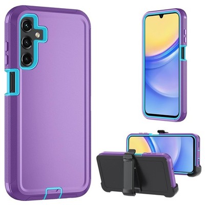 Nofnus For Samsung Galaxy A15 5G Casea15 5G Heavy Duty Casewith Belt-Clip And