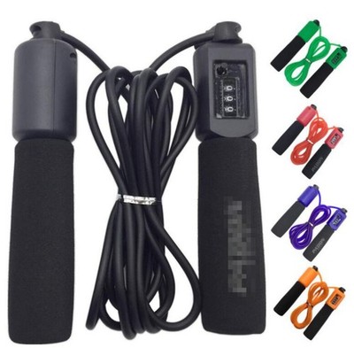 Speed Jump Rope Adjustable Steel Wire Skipping Rope Fitness Gym Workout New