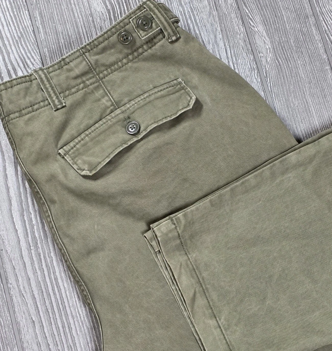 Banana Republic Pants Mens 34x32 Green Soft Shell Army Military Straight Leg
Opens in a new window o