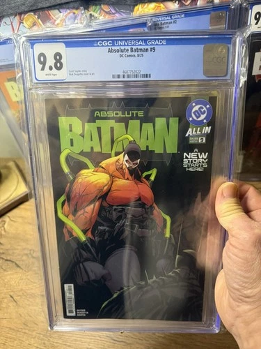 🔑 Absolute Batman #9 CGC 9.8 Grade Cover A 1st Print Nick Dragotta Cover 🔥