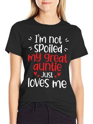 Great Auntie s Favorite Nephew Niece T-Shirt Fun Family Birthday Christmas Gift