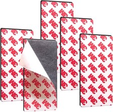 Magnetic Strip, Flexible Tape with 3M Strong Adhesive 2x4-10PCS
