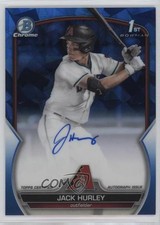 2023 Bowman Chrome Draft Sapphire Edition Prospect 63/199 Jack Hurley Auto 0rx7