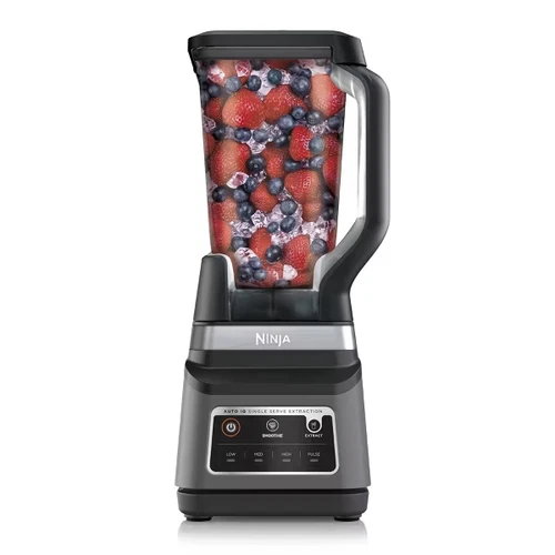 Ninja Professional Plus Blender DUO with Auto-iQ BN753TGT: 1200W Smoothie Blender, 72oz Pitcher, Ice Crushing, Silver
