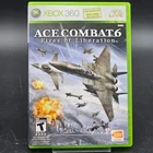 Ace Combat 6 Fires of Liberation Xbox 360 Microsoft Flight Combat Game TESTED