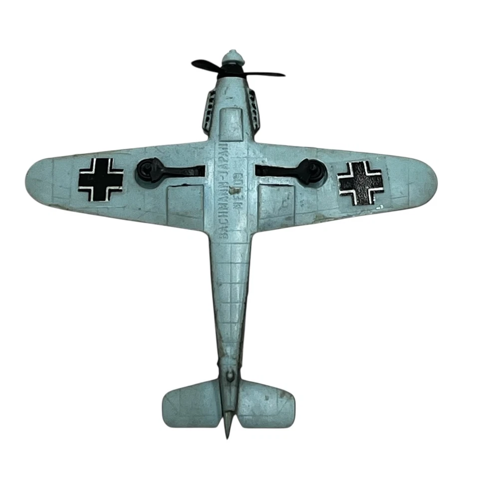 Miniavión Bachmann Messerschmitt ME109 Segunda Guerra Mundial modelo de plástico juguete alemán suelto Foto 4 de 4
