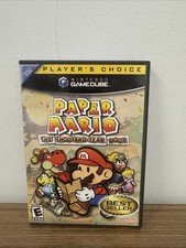 Paper Mario: The Thousand-Year Door (Nintendo, 2004) Complete, pin, CLEAN