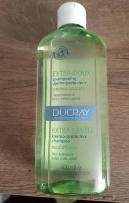 Ducray Extra-gentle dermo protective Shampoo for baby child adults 400 ml