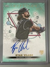 2022 Topps Inception Base Rookie and Emerging Stars Autographs Ryan Vilade /75