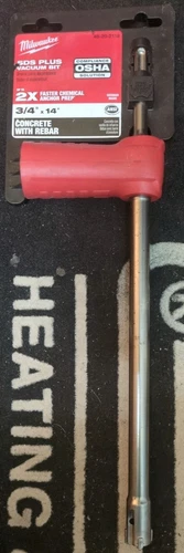 MILWAUKEE SDS+ Vacuum Bit 3/4" x 9-1/2" x 14" 48-20-2118 (NEW)