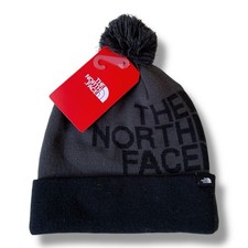 NEW The North Face Ski Tuke V Beanie Black/Gray Unisex OSFA