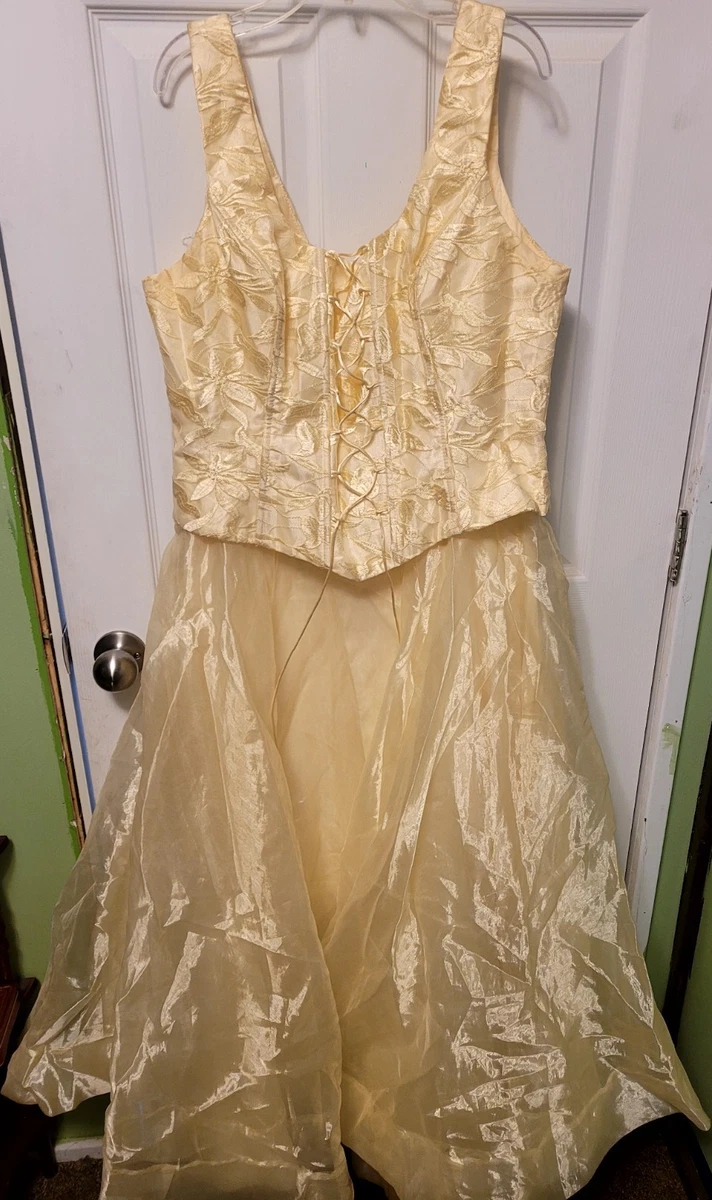 Ruffle Gold Dresses for Women for sale | eBay