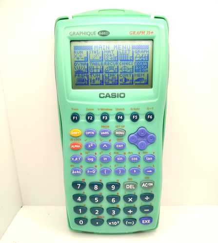 Calculatrice Graphique CASIO GRAPH 35+ avec Piles Neuves très bon état