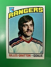 1976-77 Topps Gilles Gratton New York Rangers #28