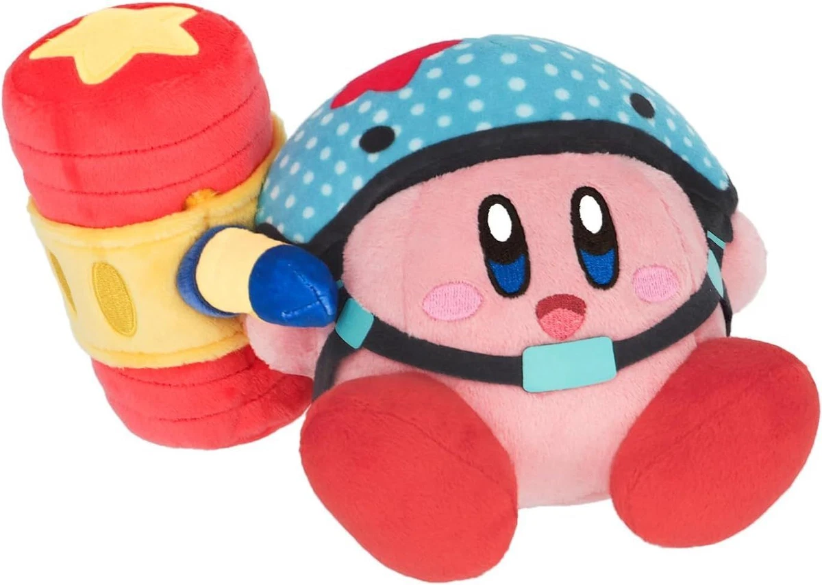 Kirby and the Forgotten Land Toy Hammer Kirby Plush S | eBay