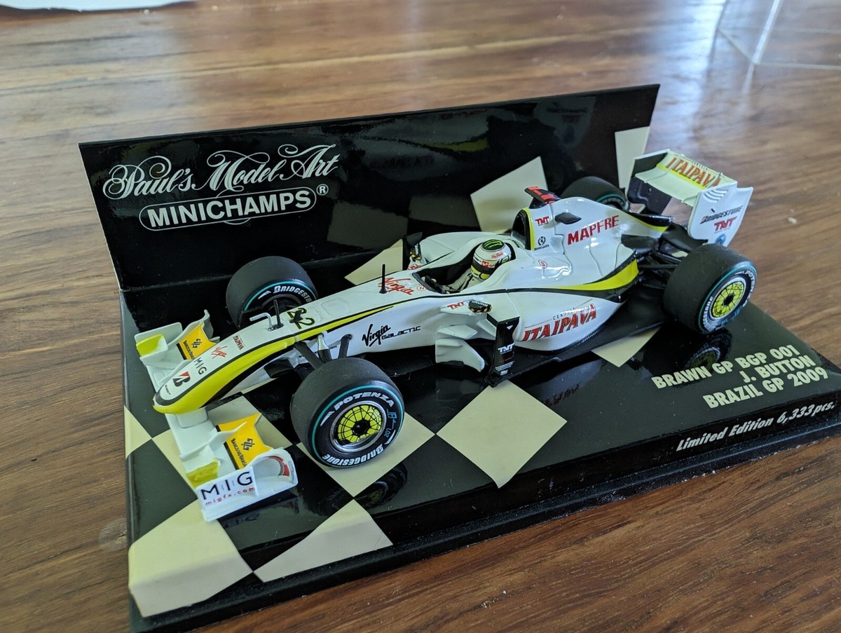 Jenson Button | 2009 Brawn GP BGP001 | 1:43 Minichamps World
